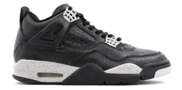 1999 nike jordan 4 retro black cool grey shoes