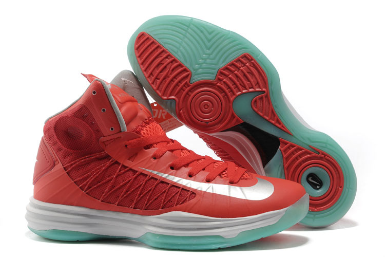 Nike Lunar Hyperdunk X Olympic Wine Red White Green Shoes