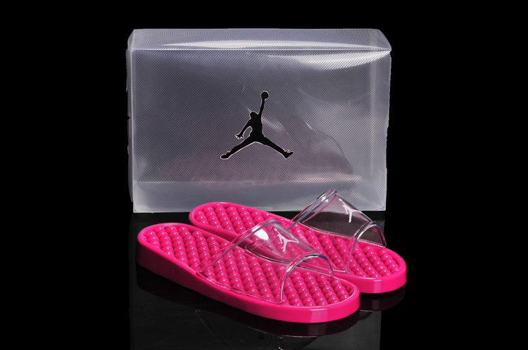Nike Air Jordan All Pink Sandal For Women - Click Image to Close