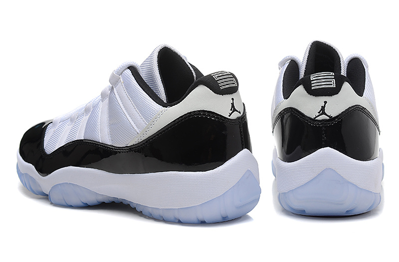 Nike Air Jordan 11 Low Concord Basketball Shoes White Black Blue
