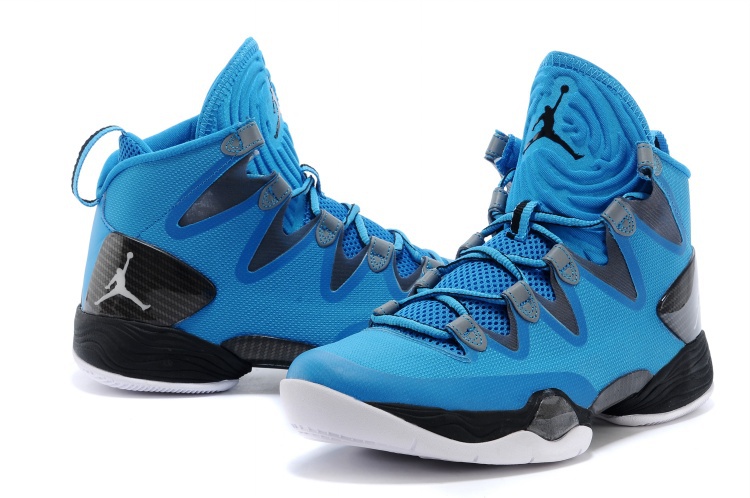 2014 Nike Jordan 28 SE Basketball Shoes Blue Black White - Click Image to Close