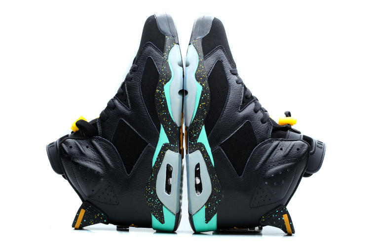 New Nike Jordan 6 Retro Shoes Dark Blue Green