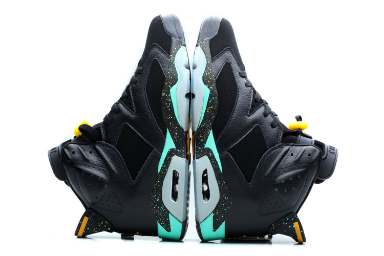 New Nike Jordan 6 Retro Shoes Dark Blue Green - Click Image to Close