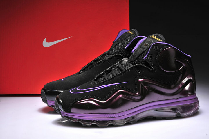 Nike Air Max Flyposite Black Purple Running Shoes