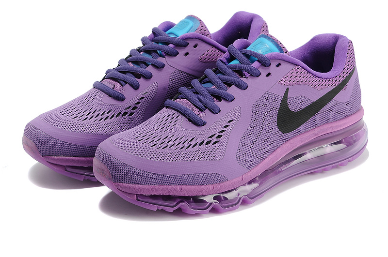 Women Nike Air Max 2014 Shoes All Purple - Click Image to Close