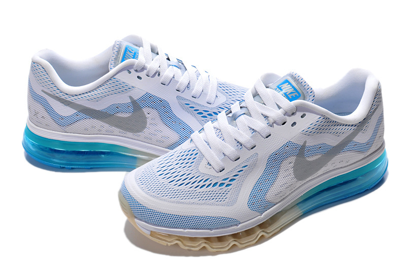 Nike Air Max 2014 White Baby Blue For Women