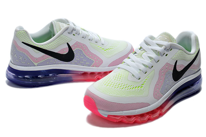 Nike Air Max 2014 White Pink Purple For Women