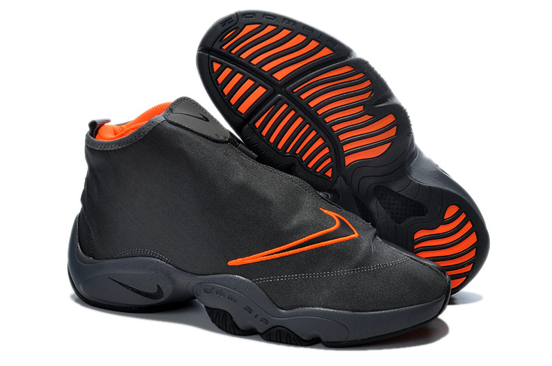 Nike Glove Payton Black Orange Shoes - Click Image to Close