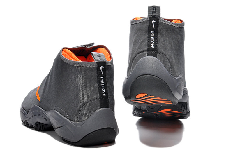 Nike Glove Payton Black Orange Shoes - Click Image to Close