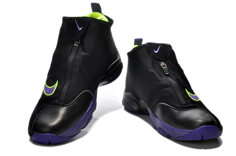 Nike Glove Payton Black Purple Shoes - Click Image to Close
