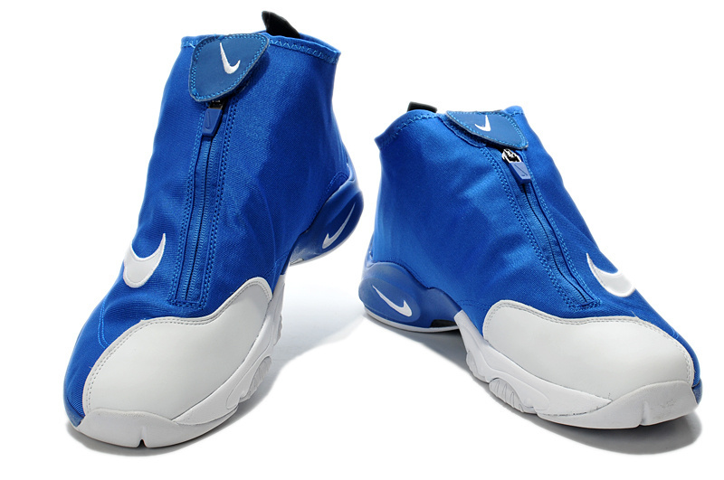 Nike Glove Payton Blue White Shoes - Click Image to Close