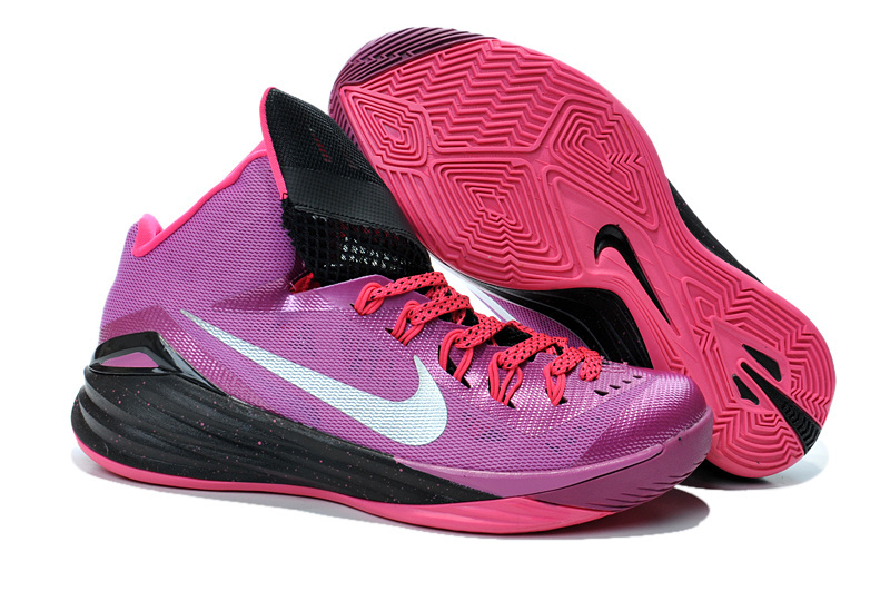 2014 Nike Hyperdunk XDR Breast Cancer Edition Pink Black Shoes - Click Image to Close