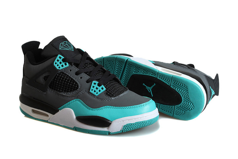 2014 Retro Jordan 4 Tiffany Blue Grey White