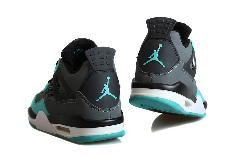 2014 Retro Jordan 4 Tiffany Blue Grey White