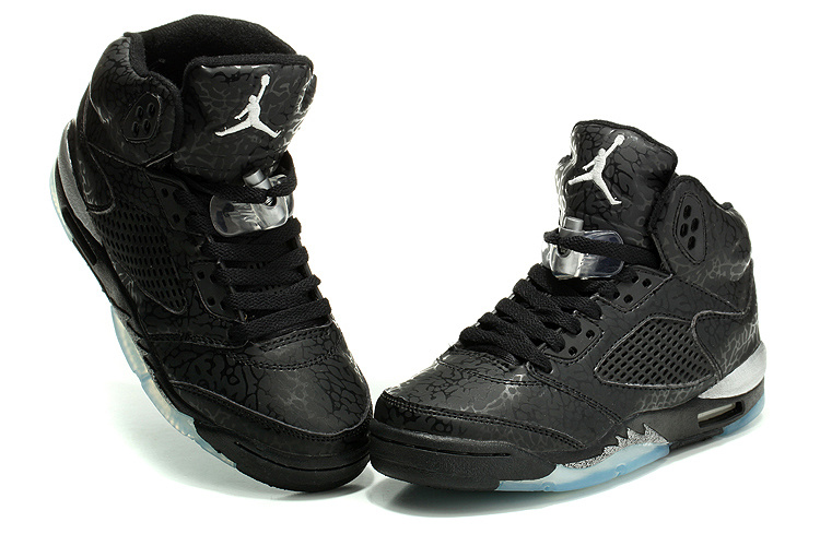 2014 Womens Air Jordan 3LAB5 Basketball Shoes Black White