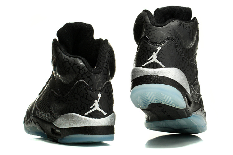 2014 Womens Air Jordan 3LAB5 Basketball Shoes Black White - Click Image to Close