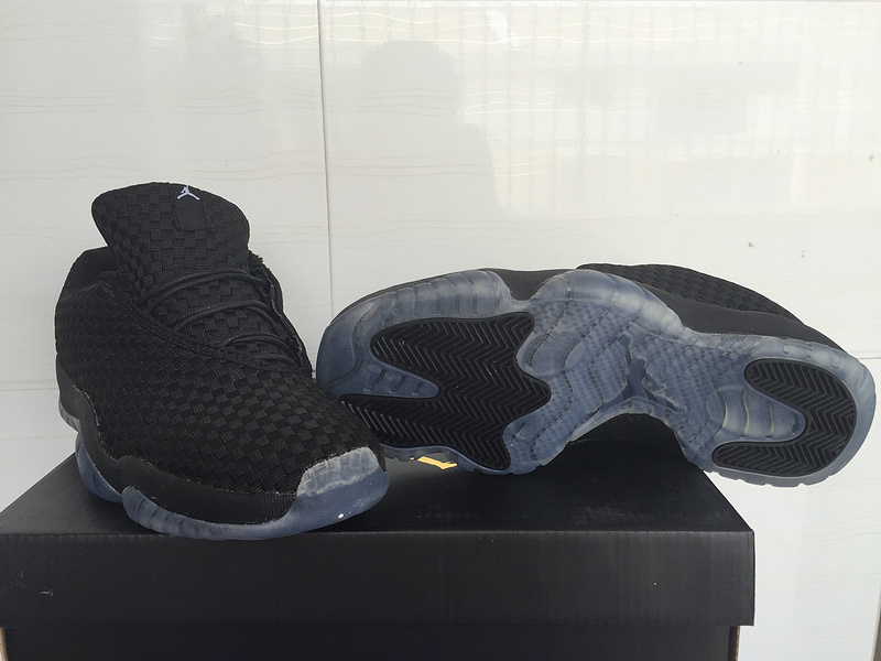 jordan future low all black