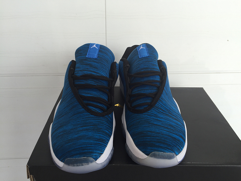 New Nike Air Jordan 11 Future Low Blue Black Shoes