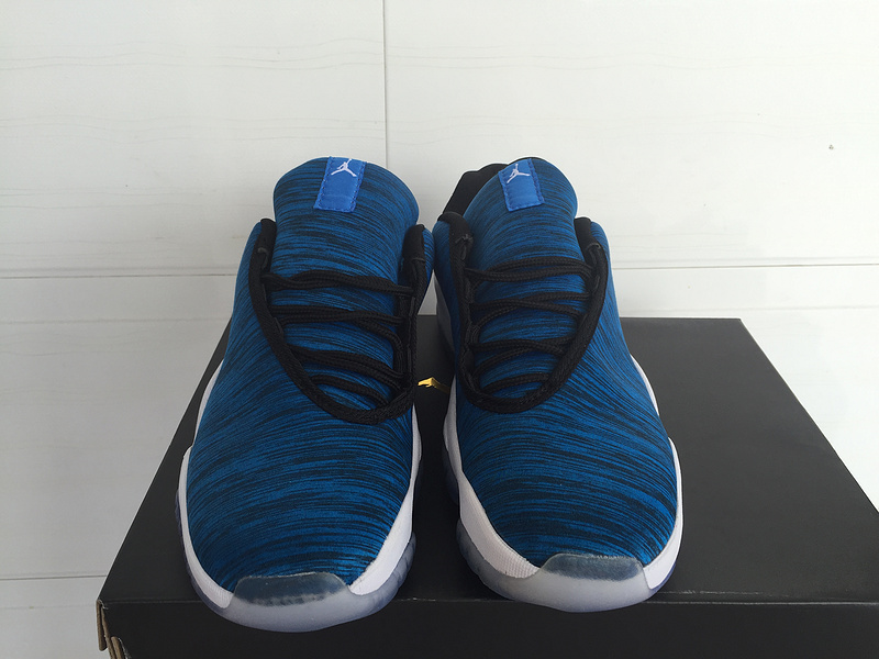 New Nike Air Jordan 11 Future Low Blue Black Shoes - Click Image to Close