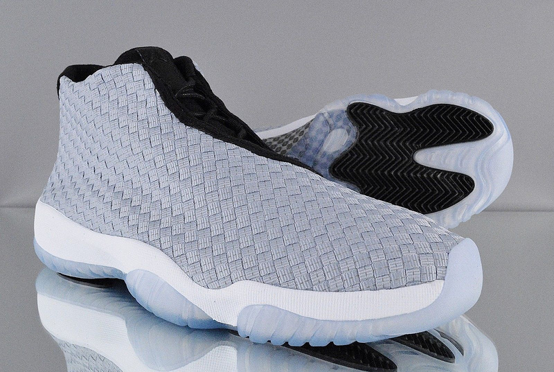 New Nike Air Jordan Future Grey Black Whihte - Click Image to Close