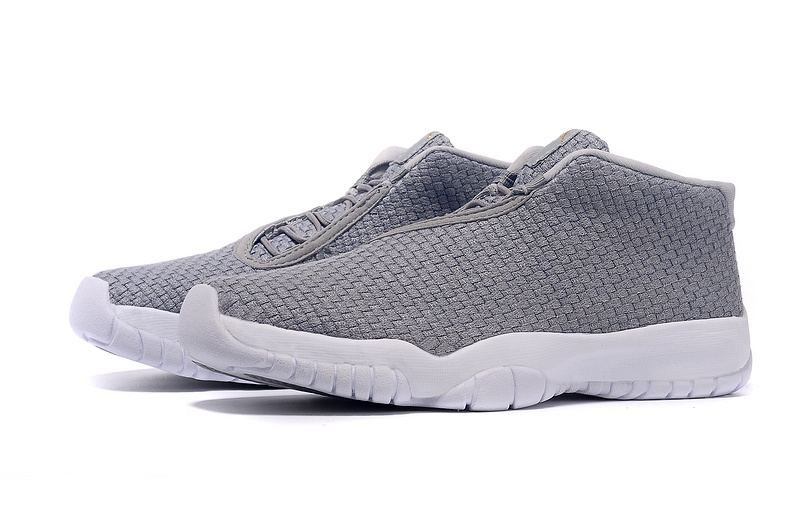 2015 Nike Air Jordan Future Grey White Shoes