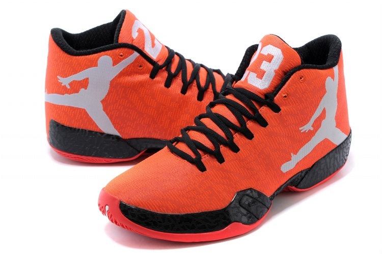 Nike Air Jordan 29 Orange Black Grey Shoes