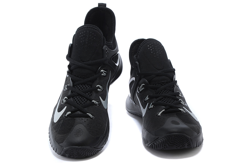 2015 Nike Paul George Team Shoes All Black - Click Image to Close