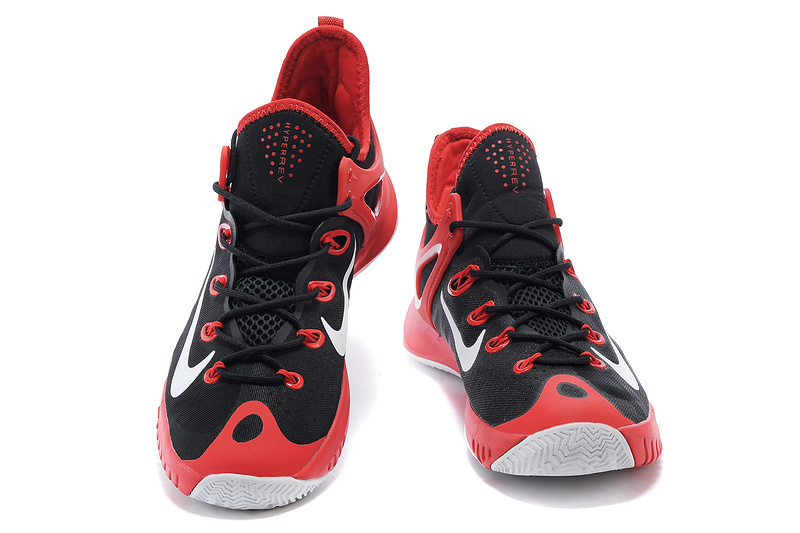 2015 Nike Paul George Team Shoes Black Red - Click Image to Close