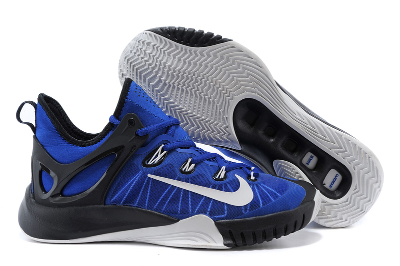 2015 Nike Paul George Team Shoes Blue Black - Click Image to Close