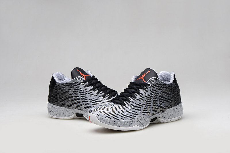 New Nike Air Jordan 29 Low Black Grey Shoes - Click Image to Close