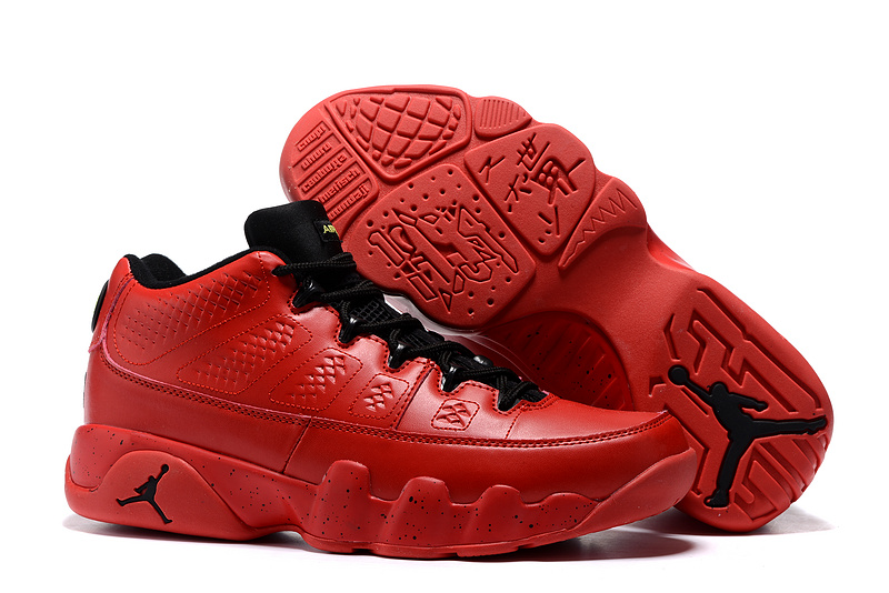 Nike Jordan 9 Low Chinese Red Black Shoes
