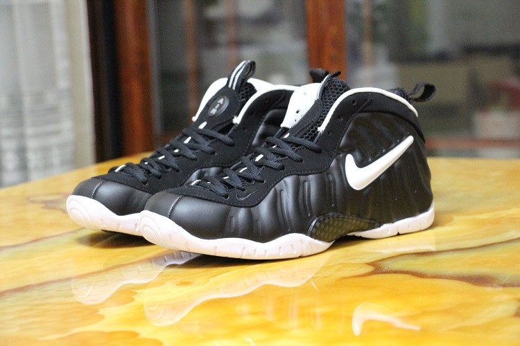 2016 Nike Air Foamposite One Black White Shoes