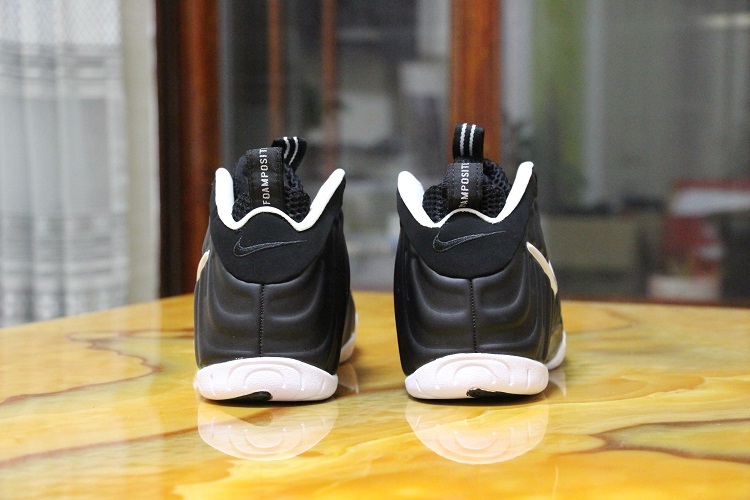 2016 Nike Air Foamposite One Black White Shoes - Click Image to Close