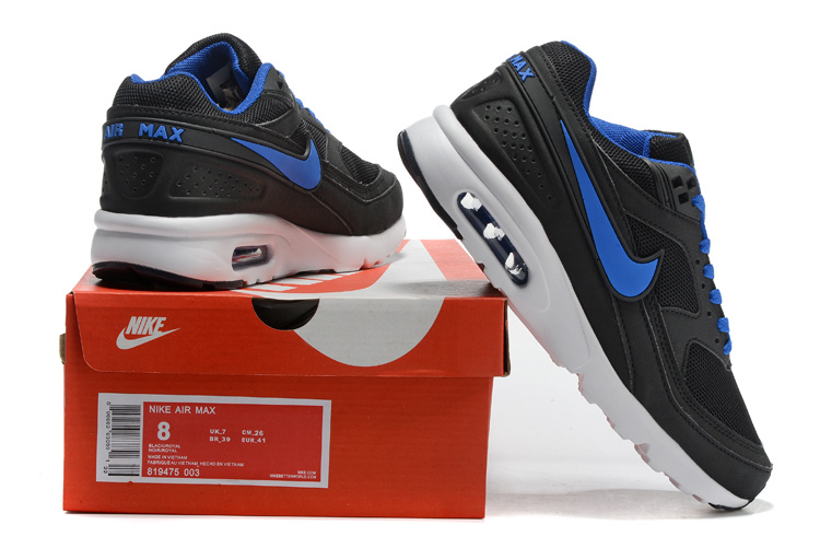 New Nike Air Max 85 Black Blue White - Click Image to Close