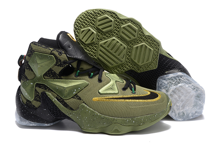 2016 Nike LeBron 13 Toronto All Star Army Shoes