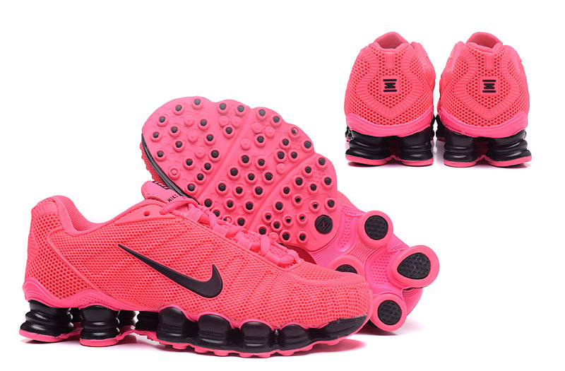 2017 Nike Shox TLX Black Red Shoes For Women - Click Image to Close