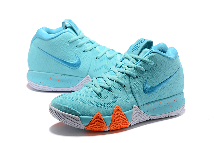 2018 mens nike kyrie 4 power is female light aqua neo turquoise shoes - Click Image to Close