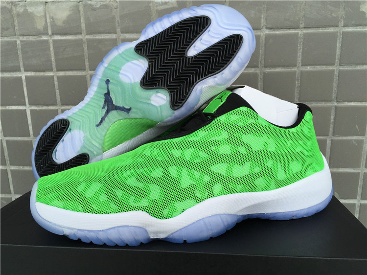 2015 Nike Air Jordan 11 Future All Green Shoes - Click Image to Close