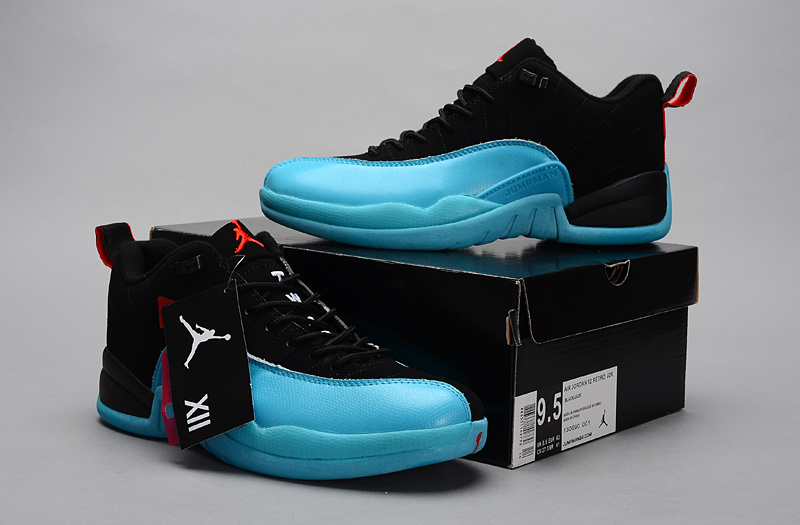 Nike Jordan 12 Low Gamma Blue Shoes - Click Image to Close