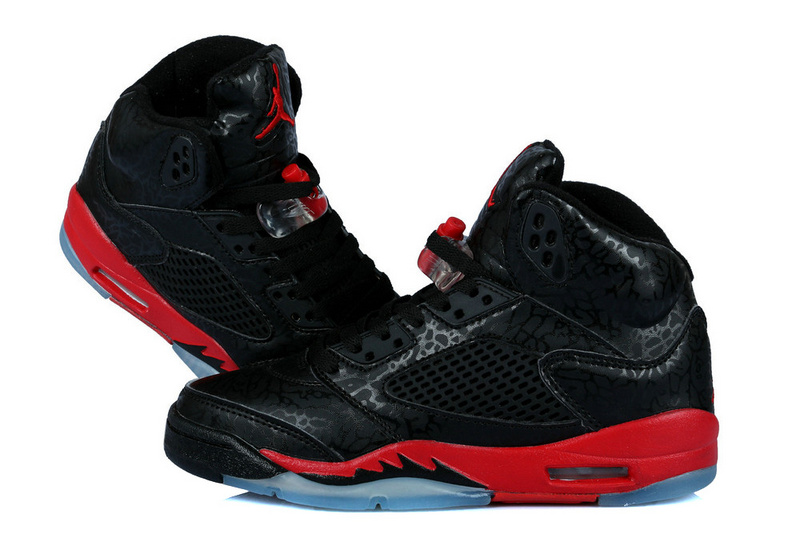 Nike Air Jordan 3LAB5 Womens Basketball Shoes Black Red