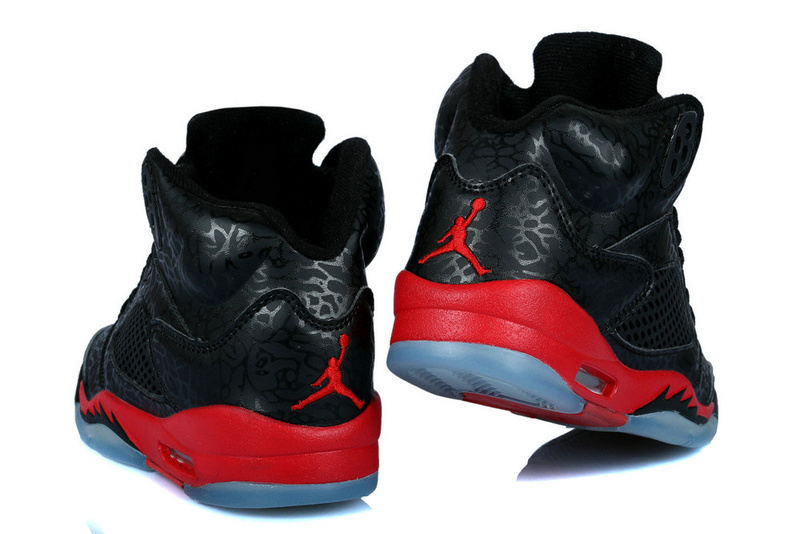 Nike Air Jordan 3LAB5 Womens Basketball Shoes Black Red - Click Image to Close