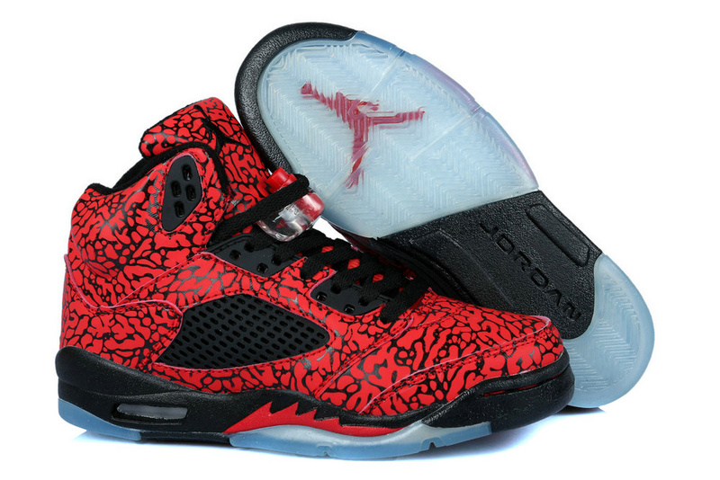 Nike Air Jordan 3LAB5 Womens Basketball Shoes Red Black - Click Image to Close