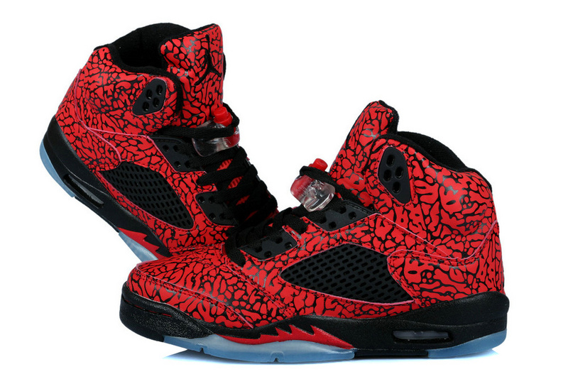 Nike Air Jordan 3LAB5 Womens Basketball Shoes Red Black