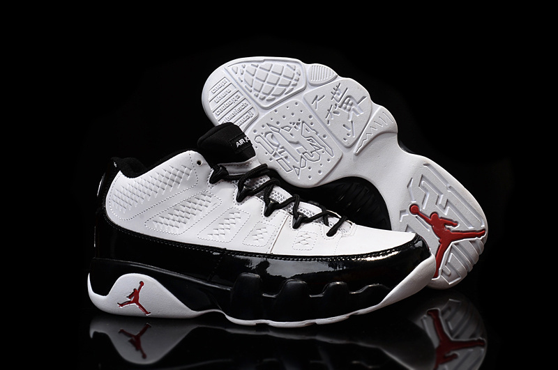 Nike Air Jordan 9 Low 30th White Black Shoes