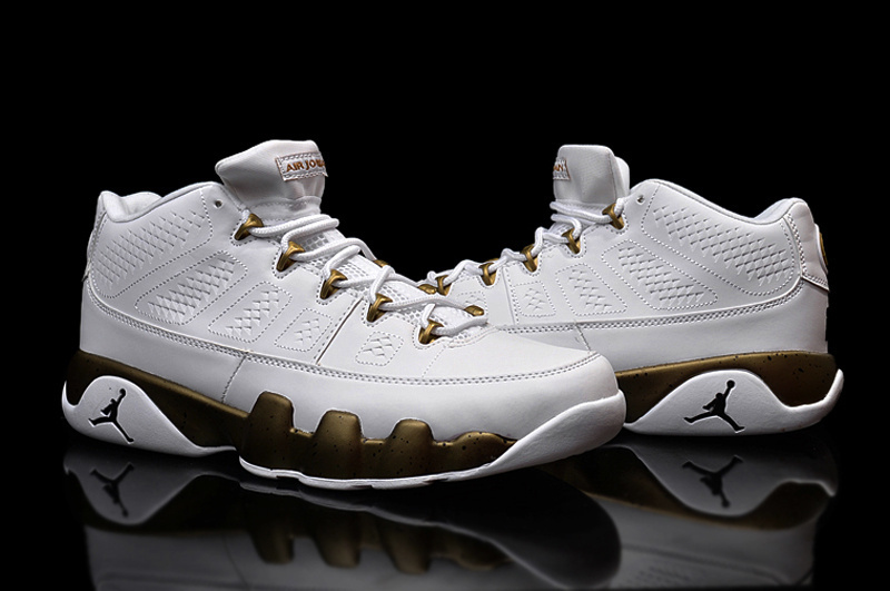 Nike Jordan 9 Low 30th White Copper Shoes