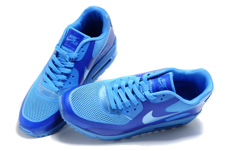 Nike Air Max 90 Mesh All Blue Shoes