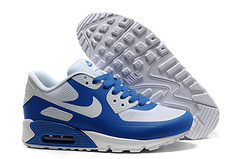 Nike Air Max 90 Mesh Grey Blue Shoes - Click Image to Close