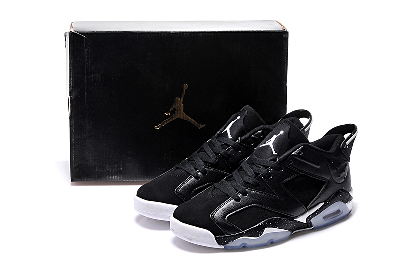 Nike Air Jordan 6 Low Black White Shoes