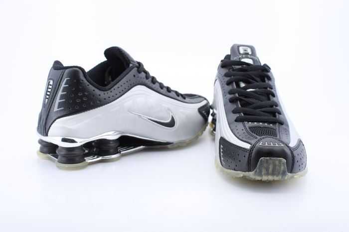 Cheap Nike Shox R4 Black White Black Swoosh - Click Image to Close