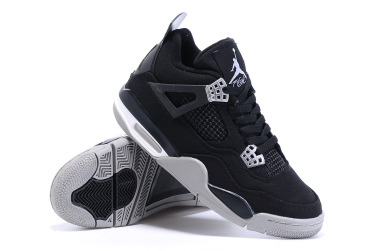 Eminem x Carhartt x Nike Air Jordan 4 Black White Shoes